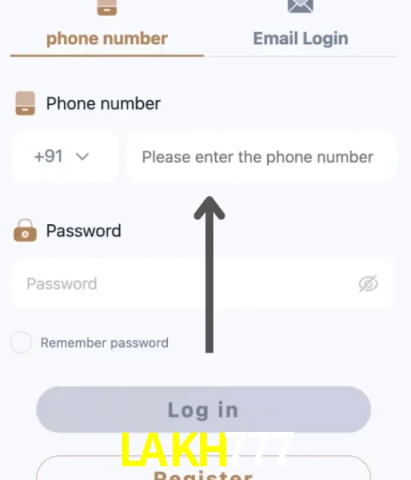 LAKH777 login